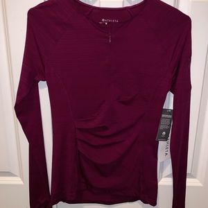 Athleta Pacifica Wrap front top. Size XS. NWT.